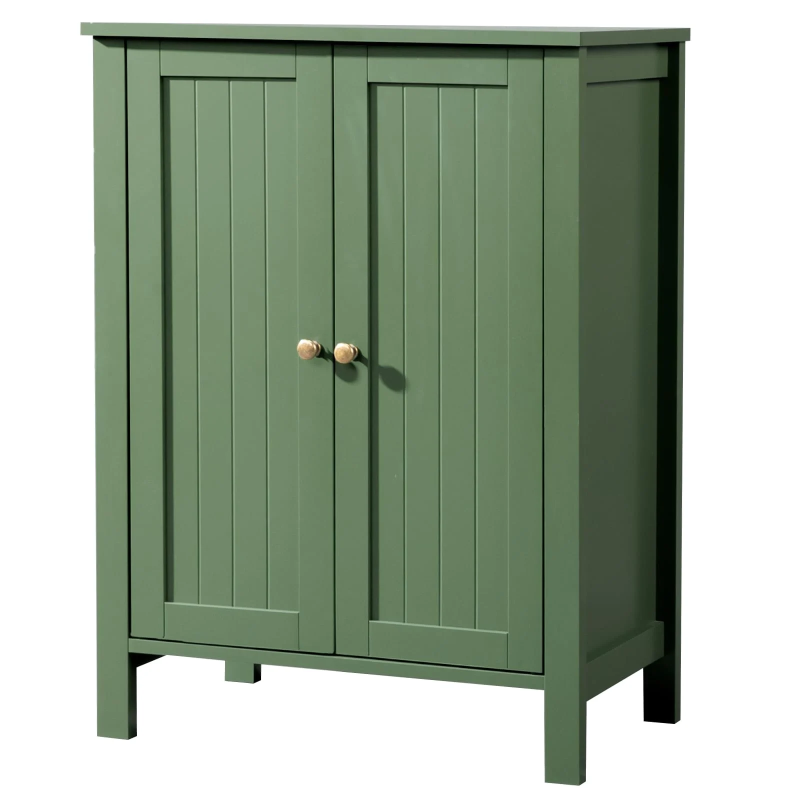 Karl Home Slim Bathroom Cabinet with Two Doors