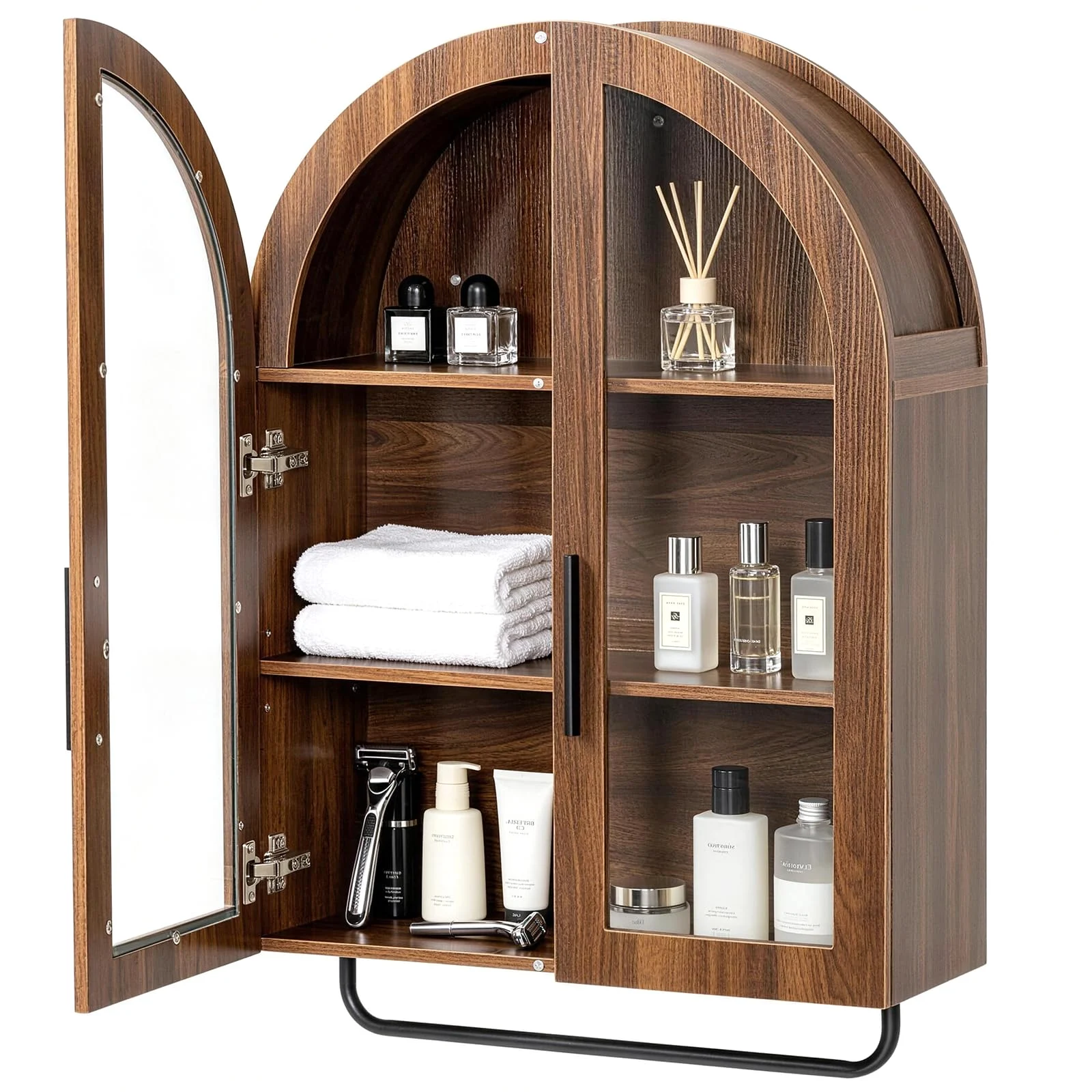 Karl Home Fluted Wall Medicine Cabinet