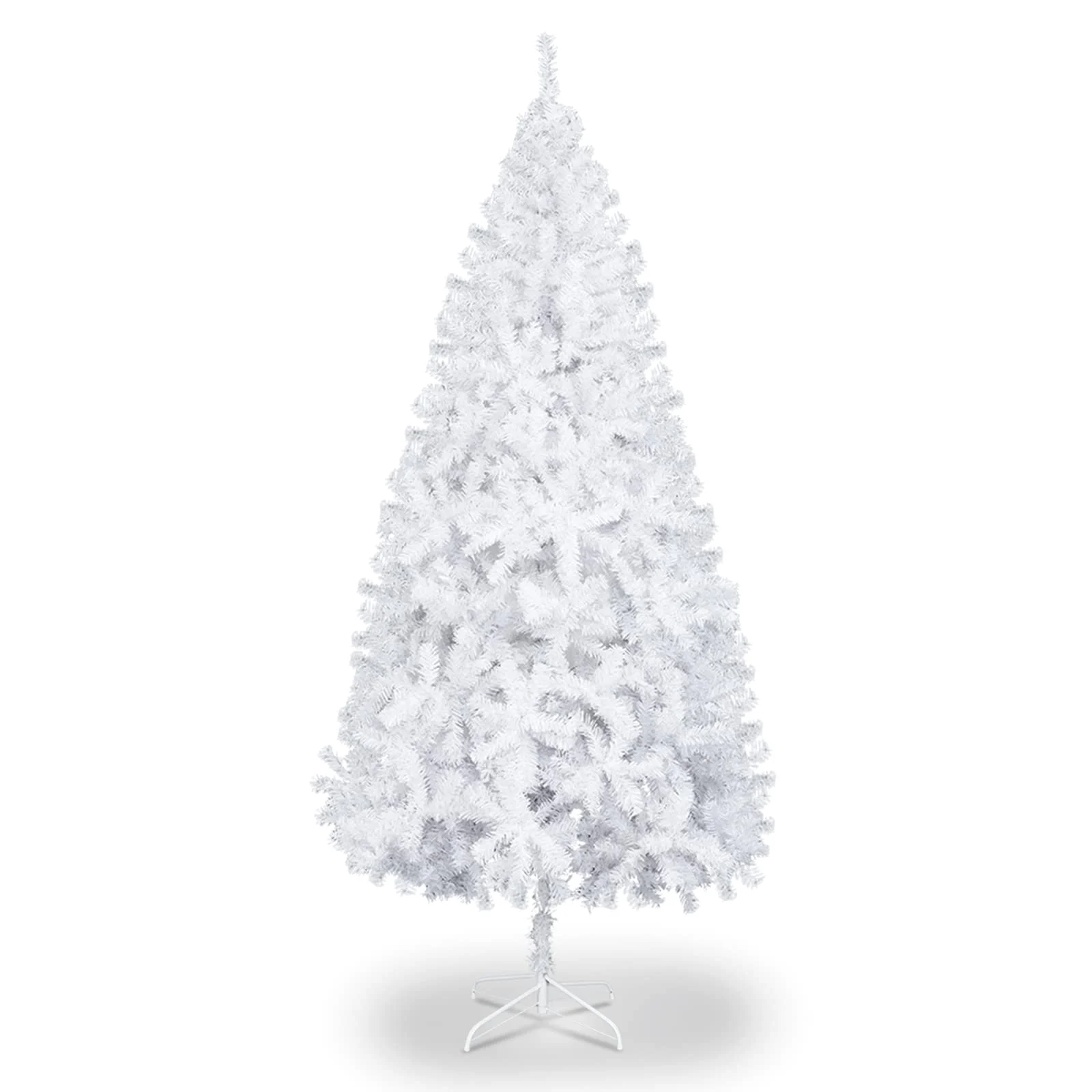 Karl Home Artificial Christmas Tree in White, 6 Feet