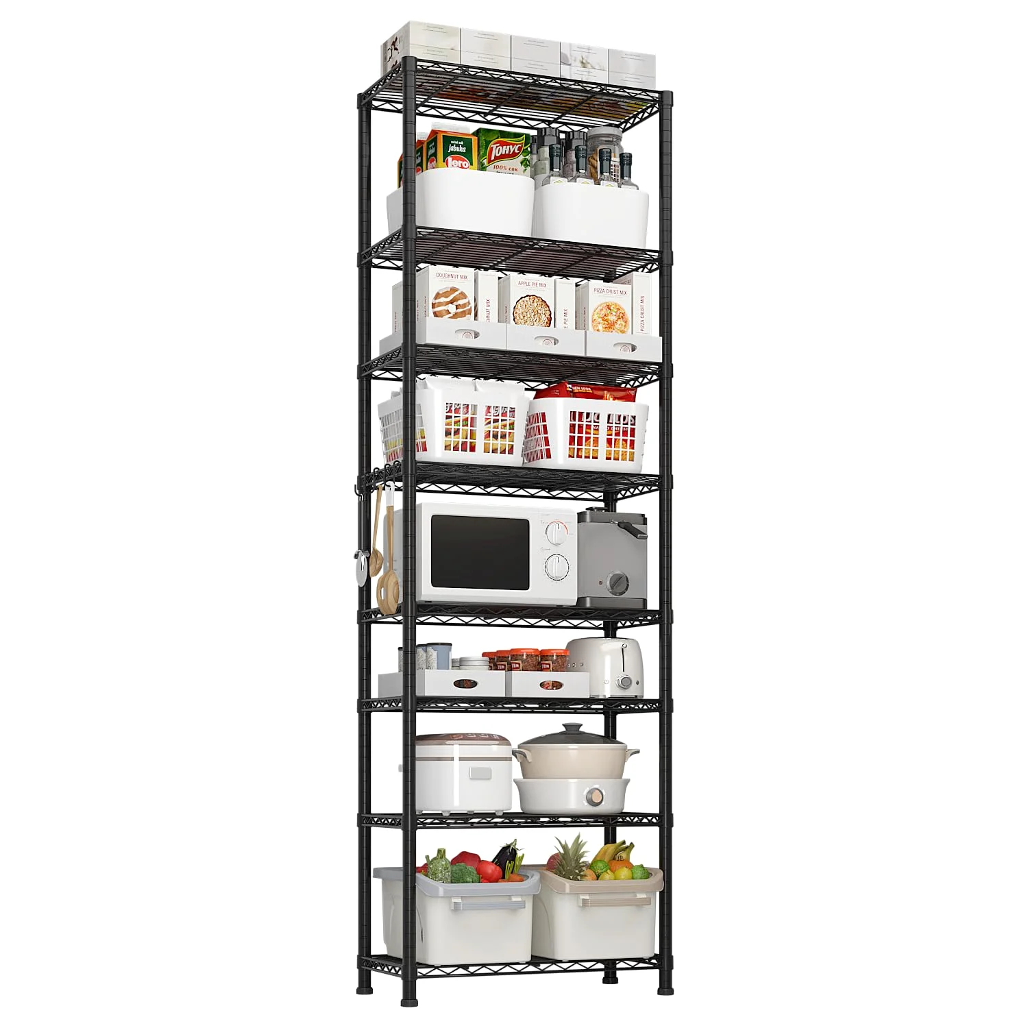 Karl Home Splittable Eight-Tier Shelving