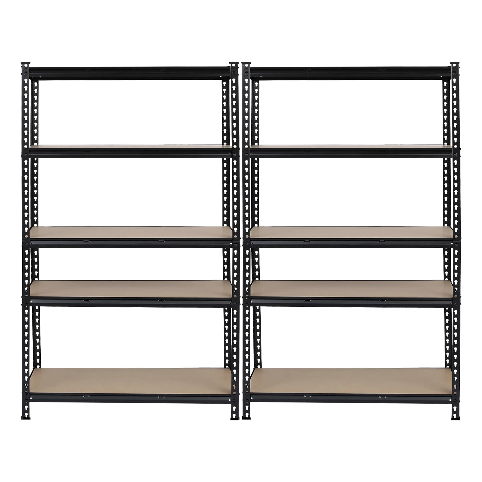 Karl Home Boltless Five-Tier Garage Shelving, 2 Pack