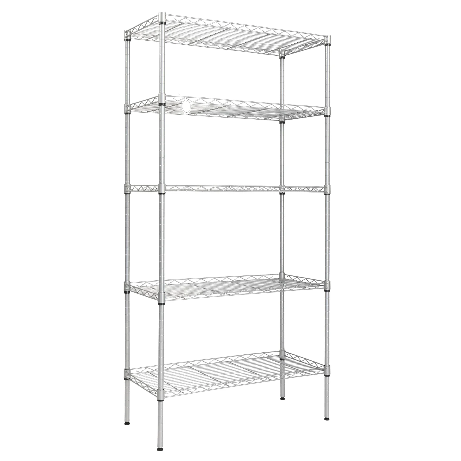 Karl Home Five-Shelf Heavy-Duty Wire Shelving