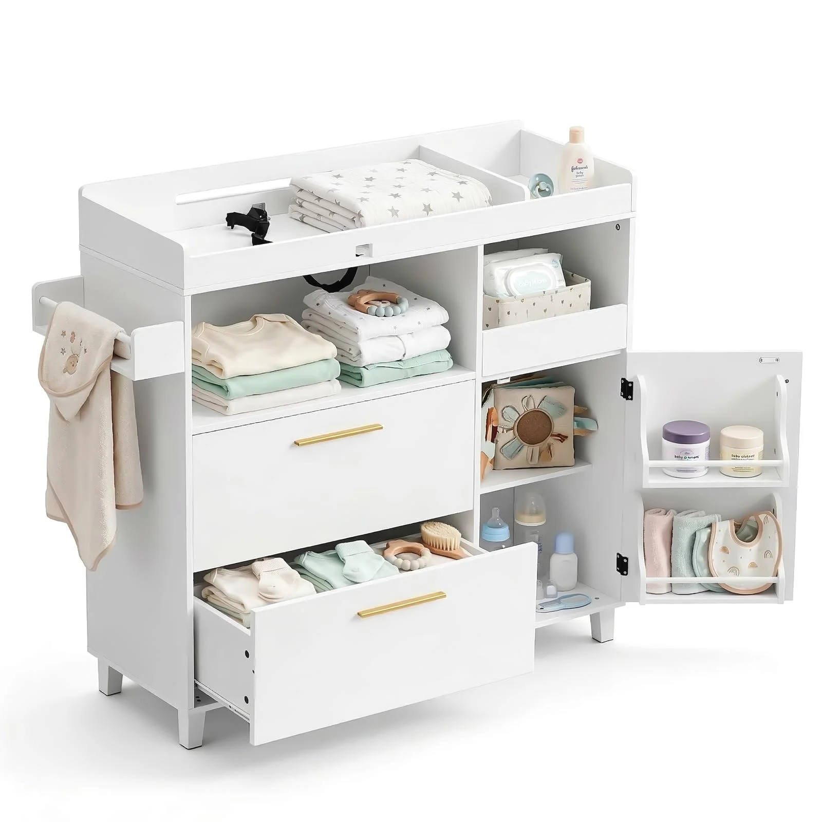 Karl Home Nursery Dresser with Changing Top