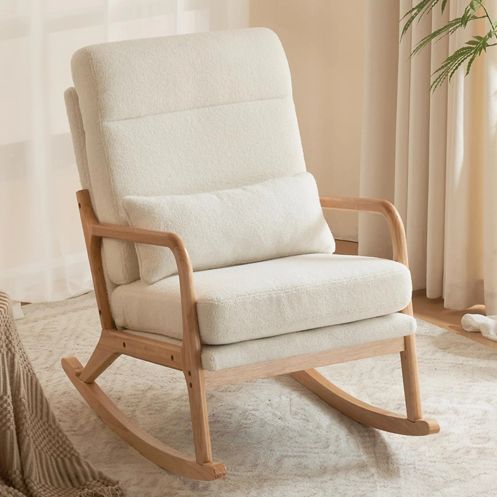 Karl Home Nursery Glider Rocking Chair in a room