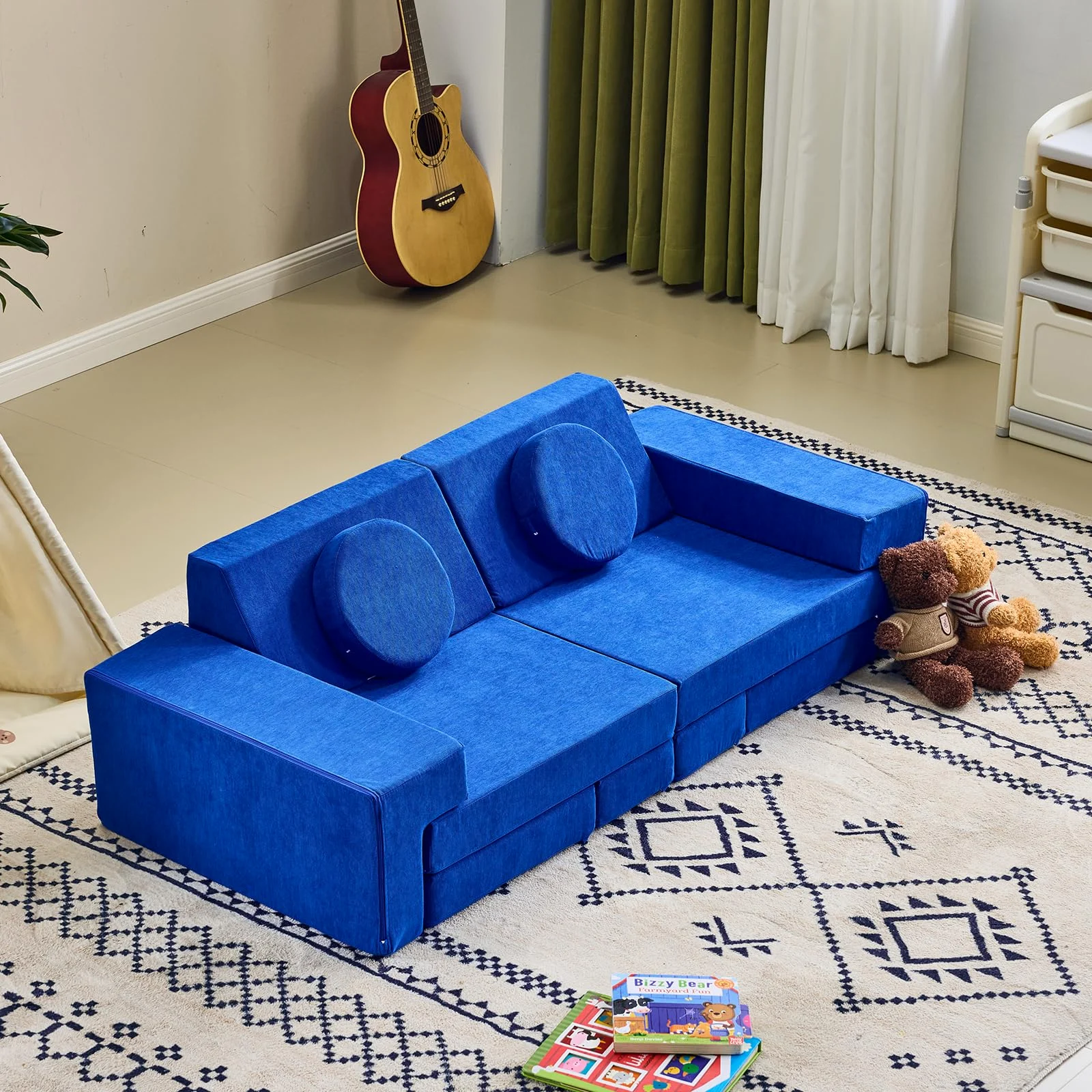 Karl Home Kids Play Couch, 14 Pieces in a room