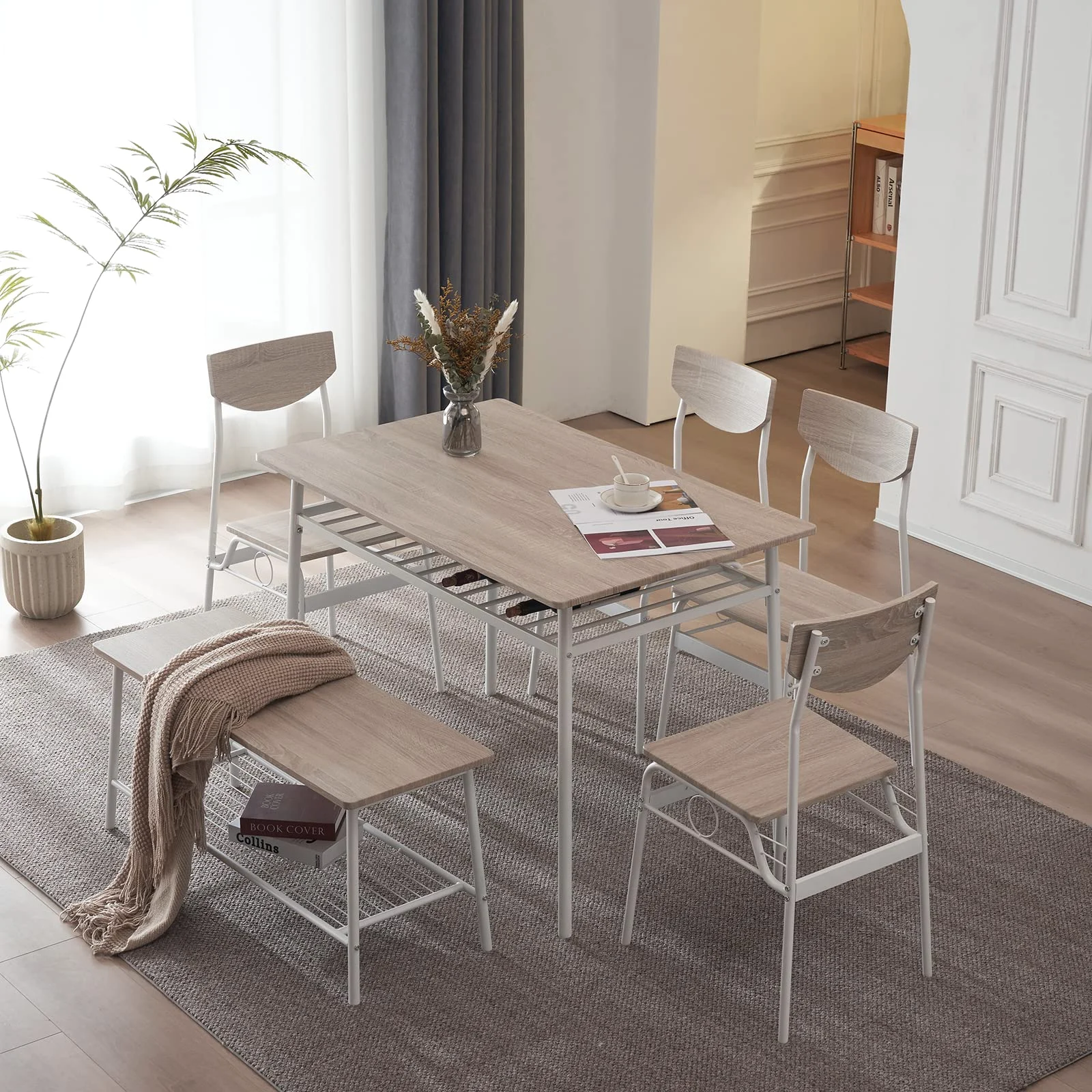 Karl Home Six-Piece Kitchen Dining Set in a room