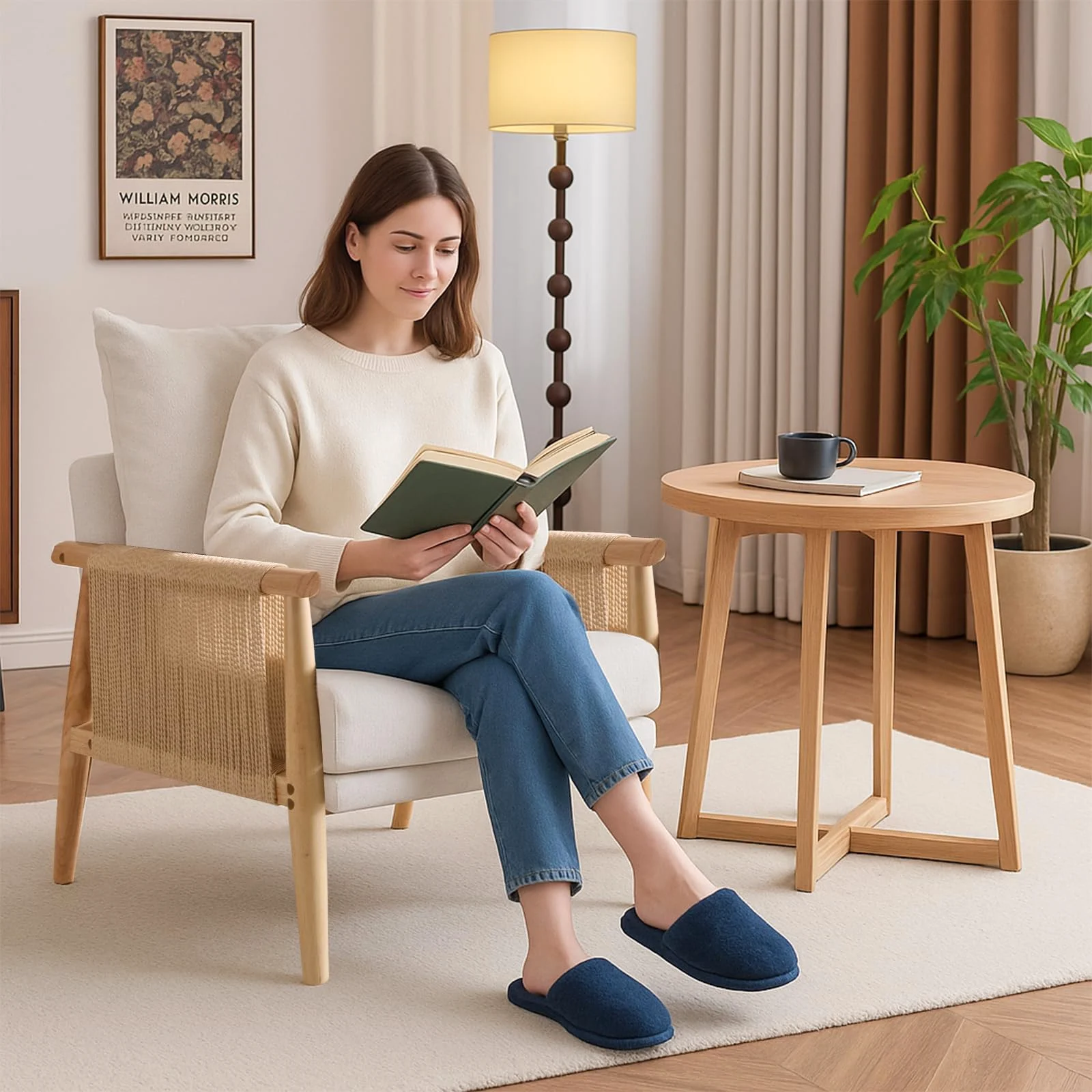 Choosing an accent chair: seat height, depth and the fabric