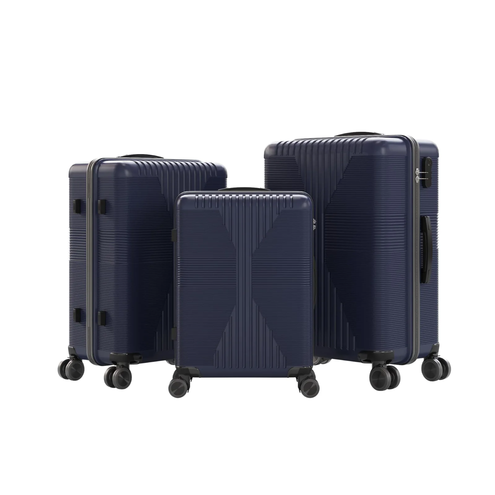 Karl Home PP Hardside Luggage Set, Three Pieces