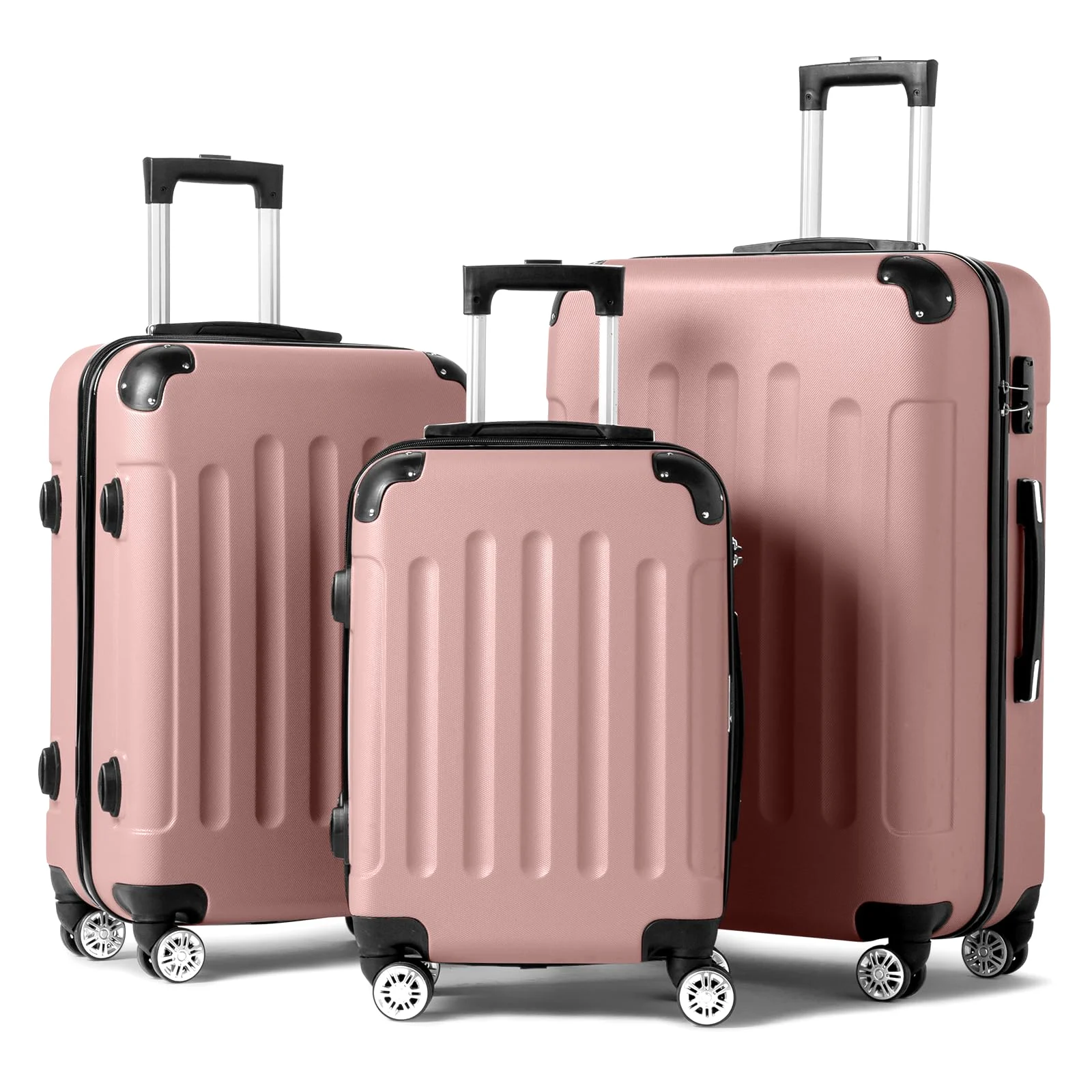 Karl Home Lightweight Luggage Set, Three Pieces